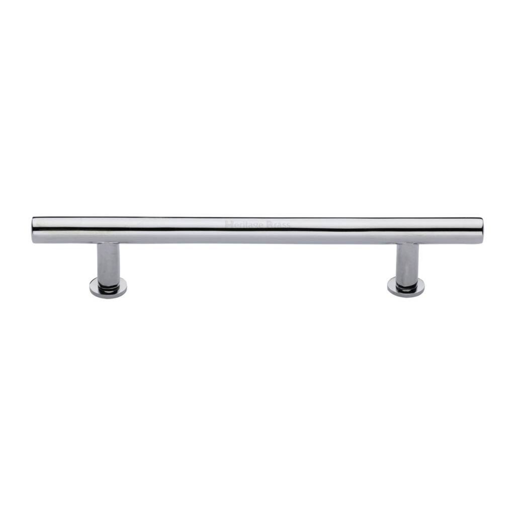 Heritage Cabinet Pull Traditional Design 152mm CTC Satin Chrome Finish 1