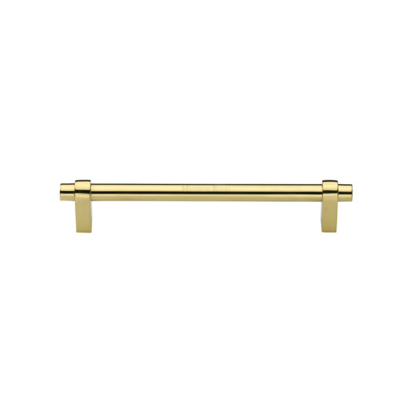 Heritage Brass Drawer Cup Pull Half Moon Design 57mm CTC Polished Brass Finish 1