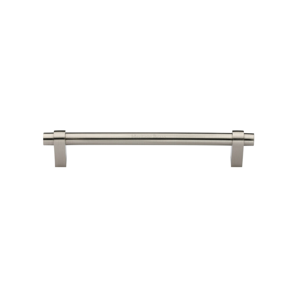 Heritage Brass Drawer Cup Pull Half Moon Design 57mm CTC Satin Chrome Finish 1