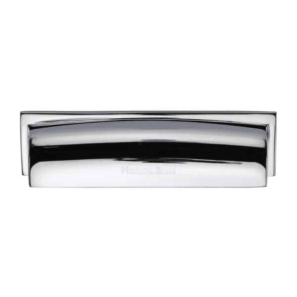 Heritage Brass Cabinet Knob Rectangular Design 47mm Satin Nickel finish 1