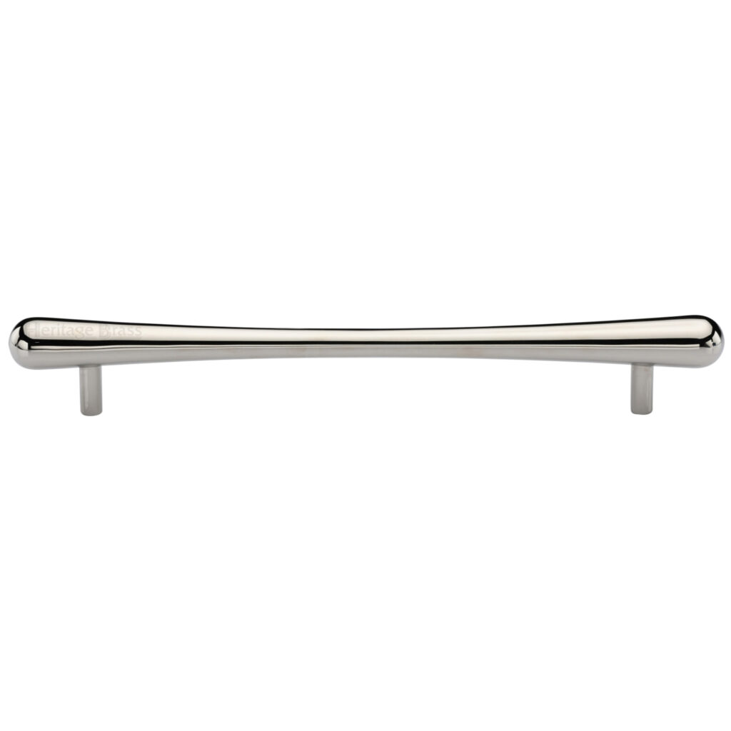 Heritage Brass Cabinet Pull Slim Metro Design 128mm CTC Polished Brass finish 1