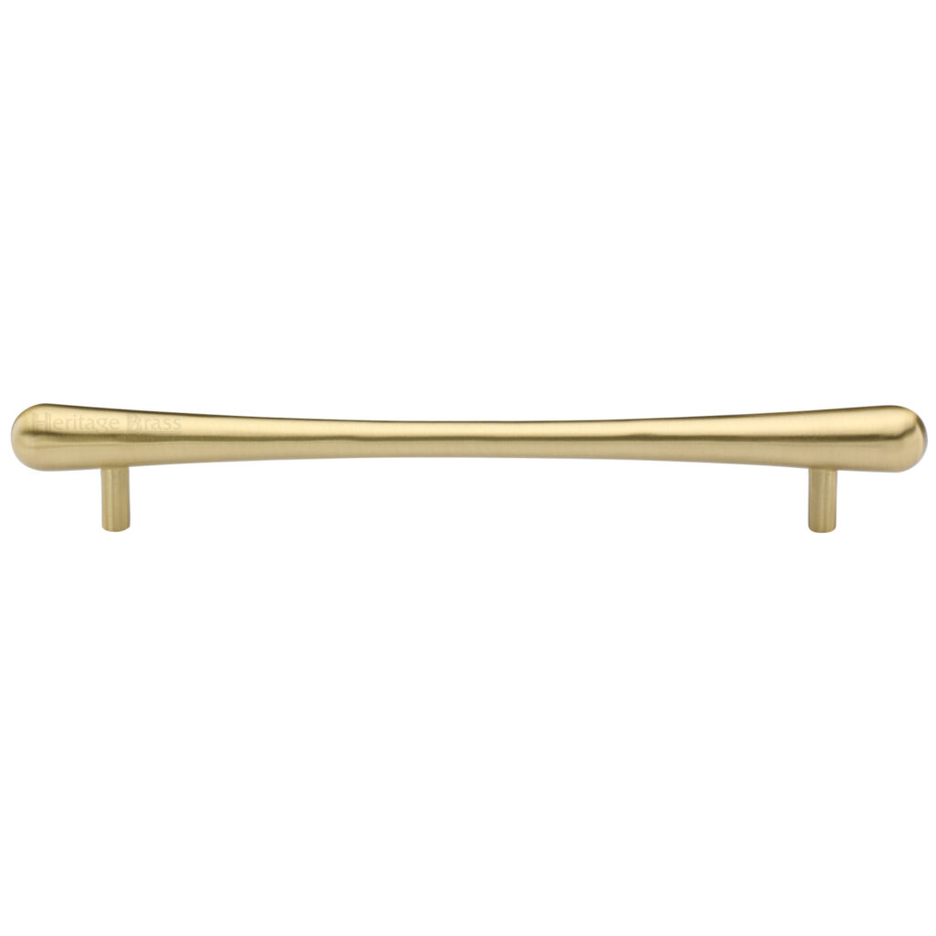 Heritage Brass Cabinet Pull Slim Metro Design 128mm CTC Polished Chrome finish 1