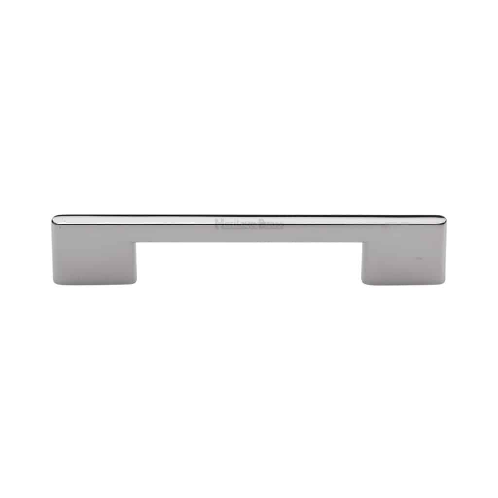 Heritage Brass Cabinet Pull Bridge Design 96mm CTC Matt Black Finish 1