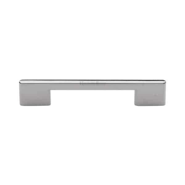 Heritage Brass Cabinet Pull Bridge Design 96mm CTC Matt Black Finish 1