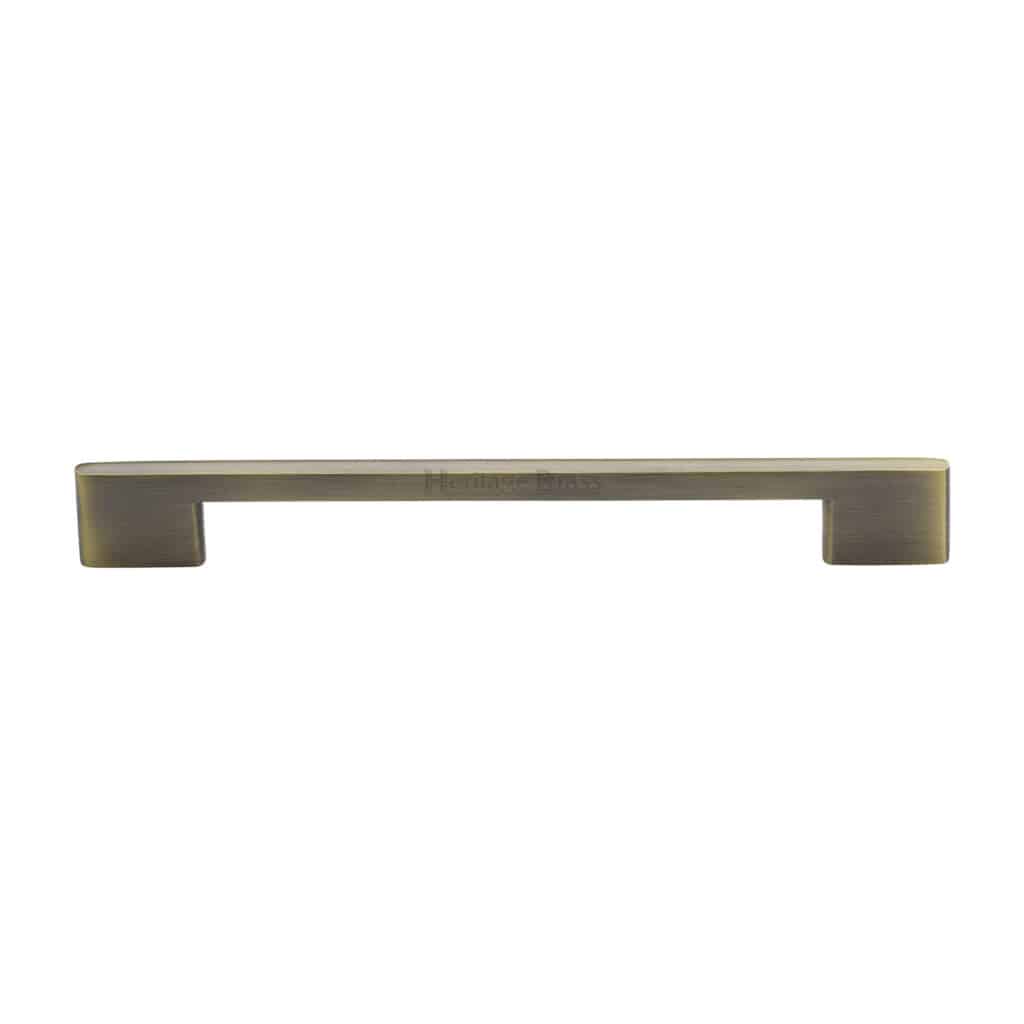 Heritage Brass Cabinet Knob Square Design 32mm Matt Bronze finish 1