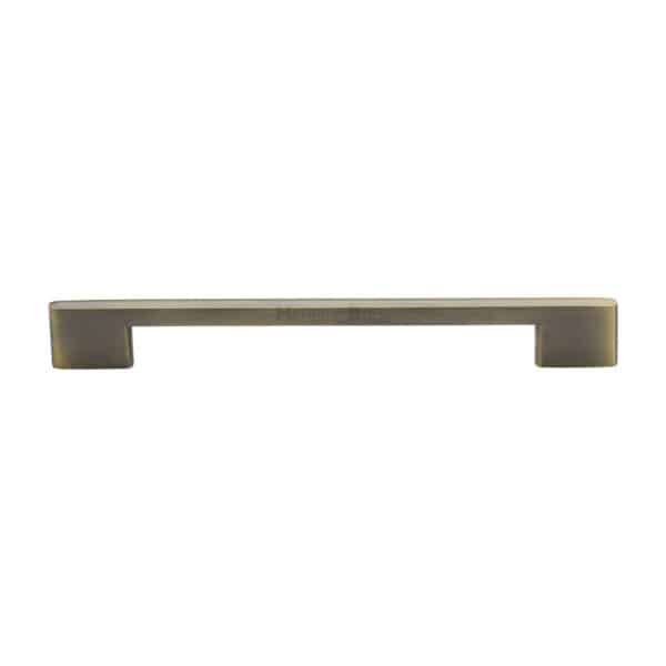 Heritage Brass Cabinet Knob Square Design 32mm Matt Bronze finish 1