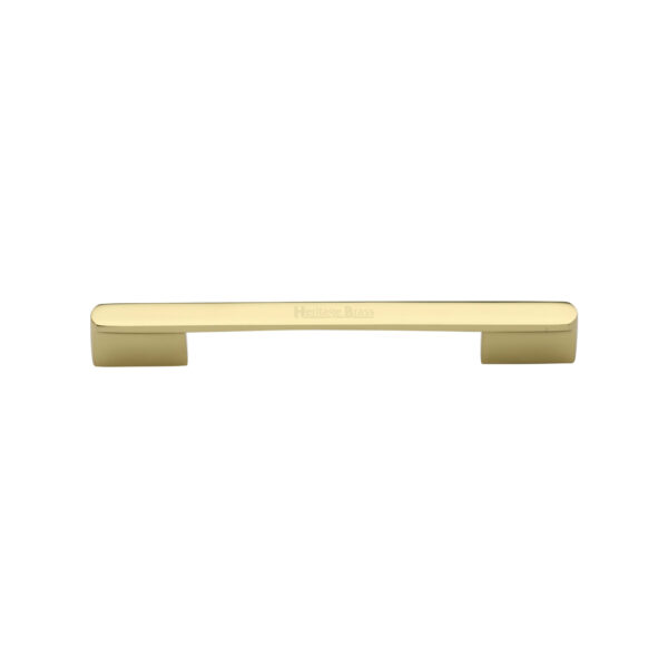 Heritage Brass Cabinet Knob Cylindric Ribbed Design 21mm Polished Brass finish 1