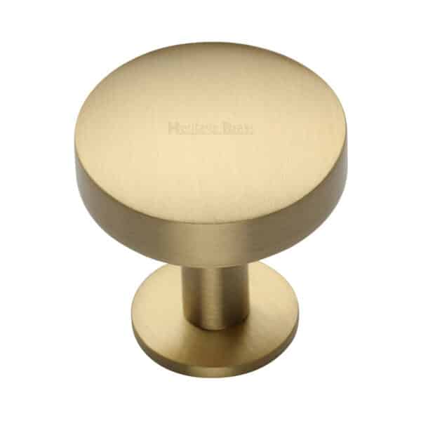 Heritage Brass Cabinet Knob Domed Design 38mm Matt Bronze finish 1