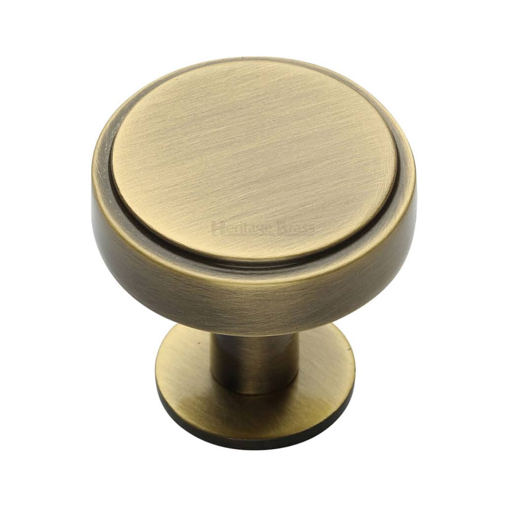 Heritage Brass Cabinet Pull Square Vintage Design 152mm CTC Satin Brass Finish 1