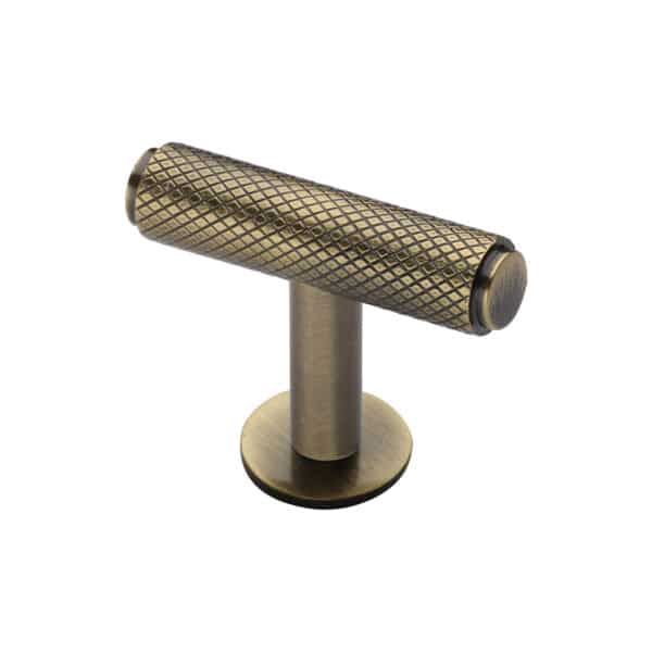 Heritage Brass Cabinet Pull Hex Profile Design 254mm CTC Satin Chrome Finish 1