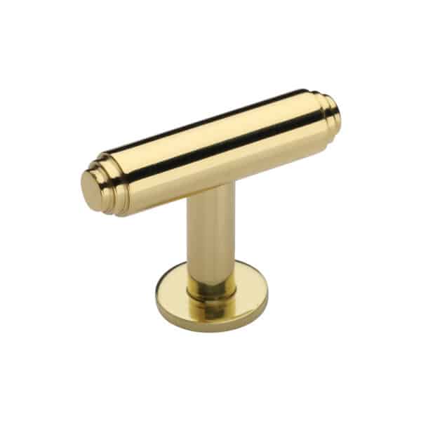 Heritage Brass Cabinet Pull Wide Metro Design 128mm CTC Satin Brass Finish 1