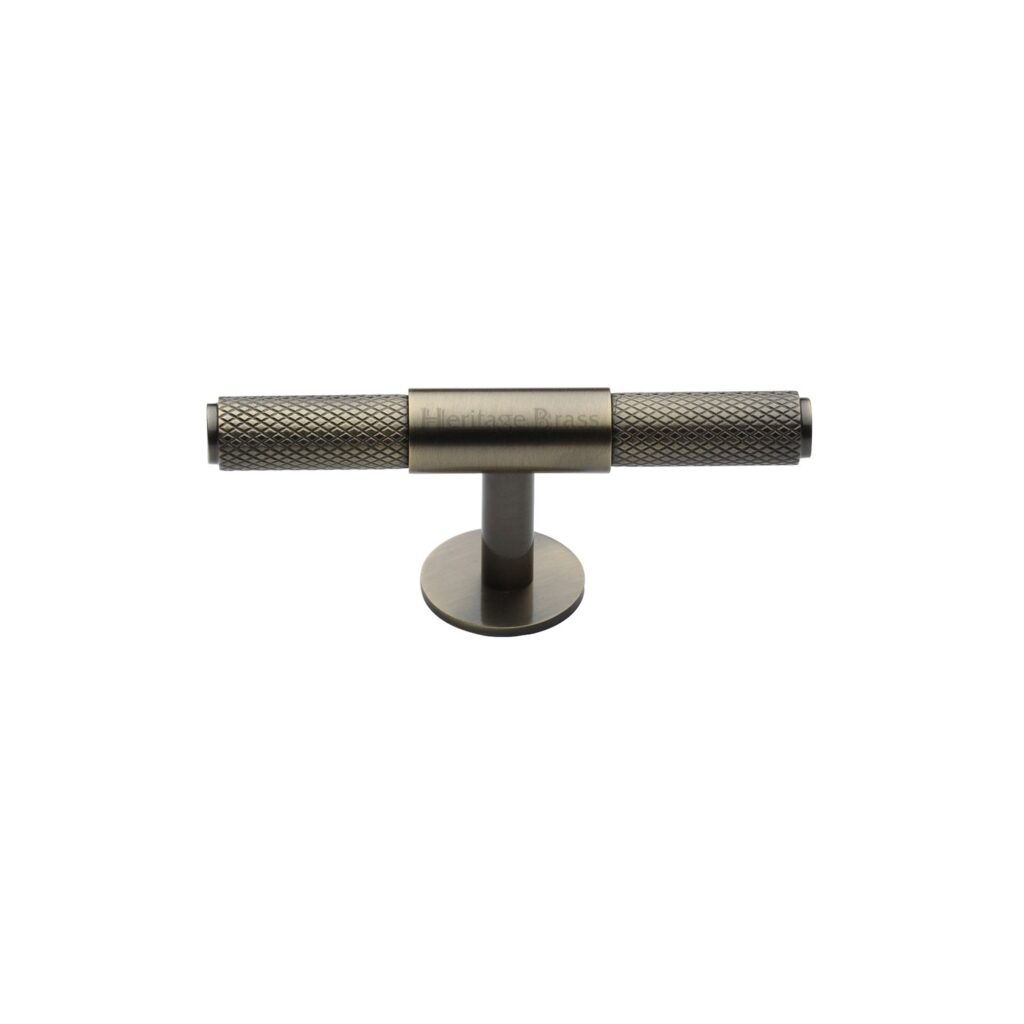 Heritage Brass Cabinet Pull Wide Metro Design 160mm CTC Matt Bronze Finish 1