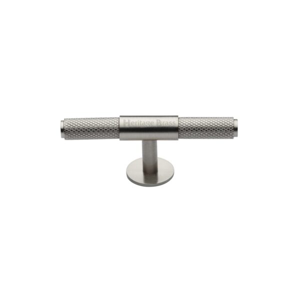 Heritage Brass Cabinet Pull Wide Metro Design 160mm CTC Satin Nickel Finish 1