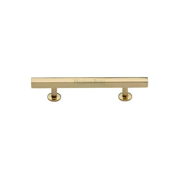 Heritage Brass Cabinet Pull Durham Design 203mm CTC Matt Black Finish 1