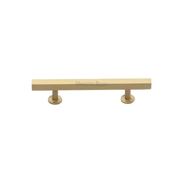 Heritage Brass Cabinet Pull Durham Design 203mm CTC Polished Chrome Finish 1