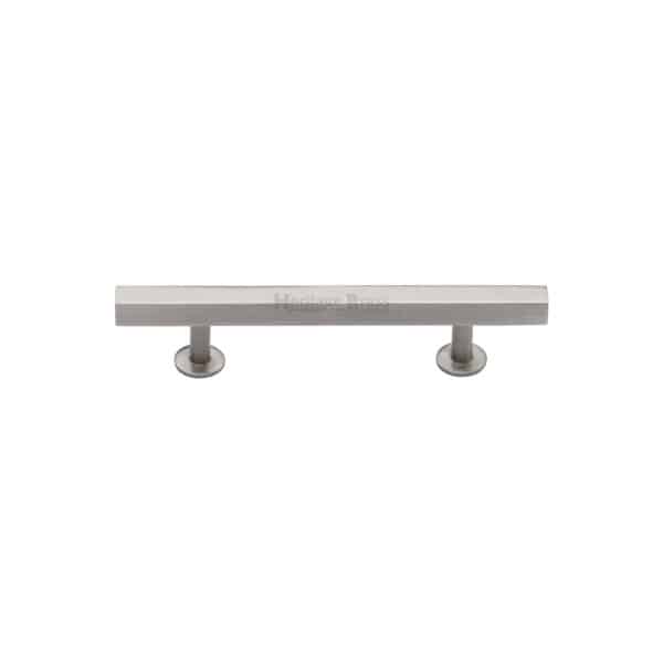 Heritage Brass Cabinet Pull Durham Design 203mm CTC Polished Nickel Finish 1