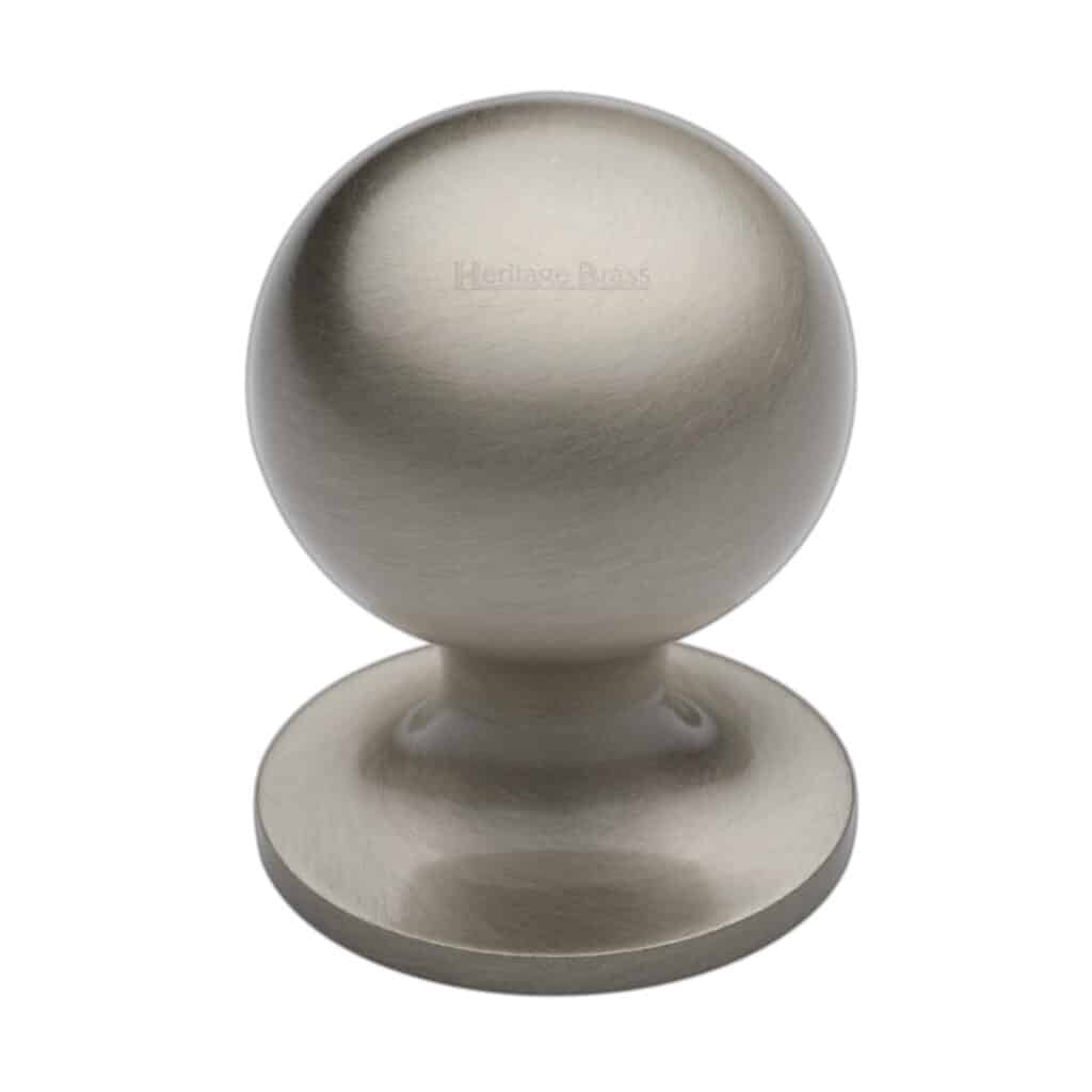 Heritage Brass Mortice Knob on Rose Chelsea Design Polished Chrome finish 1