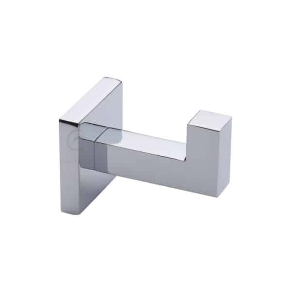 Alexander & Wilks - Crispin Dual Finish Knurled T-bar Cupboard Pull Handle - Polished and Satin Chrome - Centres 128mm 1