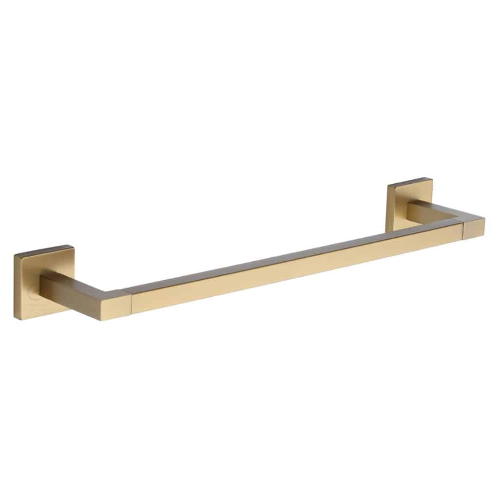 Alexander & Wilks - Crispin Knurled T-bar Cupboard Pull Handle - Dark Bronze PVD - 224mm 1