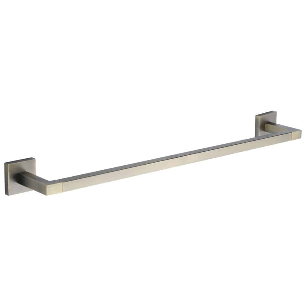 Alexander & Wilks - Crispin Knurled T-bar Cupboard Pull Handle - Polished Chrome - 224mm 1