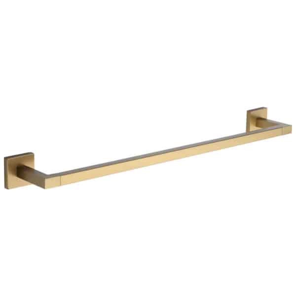 Alexander & Wilks - Crispin Knurled T-bar Cupboard Pull Handle - Polished Nickel - 224mm 1