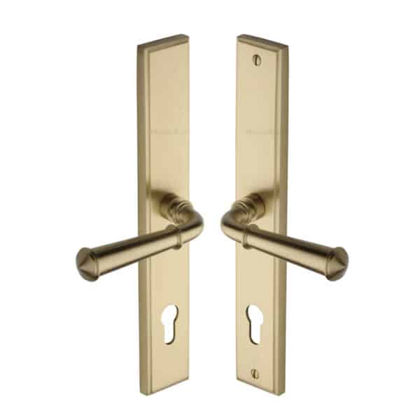 Project Hardware Door Handle Lever Latch Luca Design Satin Nickel Finish 1