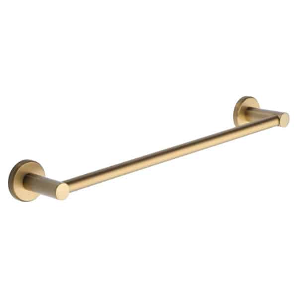 Alexander & Wilks - Brunel Knurled T-Bar Cupboard Handle - Dark Bronze PVD - Centres 128mm 1