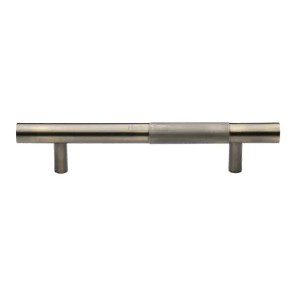 Heritage Brass Door Handle for Bathroom Victoria Design Polished Brass Finish 1