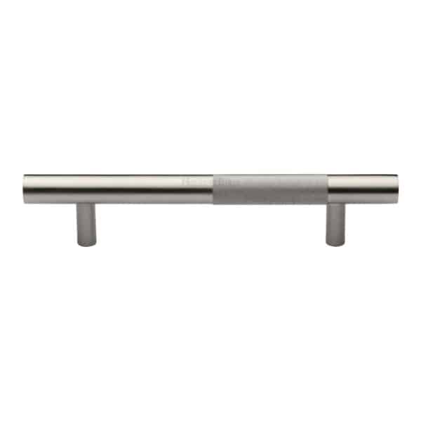 Heritage Brass Door Handle for Privacy Set Victoria Short Design Polished Chrome Finish 1