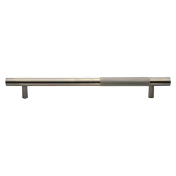 Heritage Brass Door Handle for Privacy Set Victoria Short Design Satin Chrome Finish 1