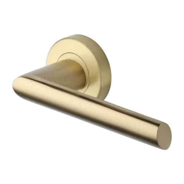 Heritage Brass Cabinet Pull Stepped Design 160mm CTC Satin Nickel finish 1