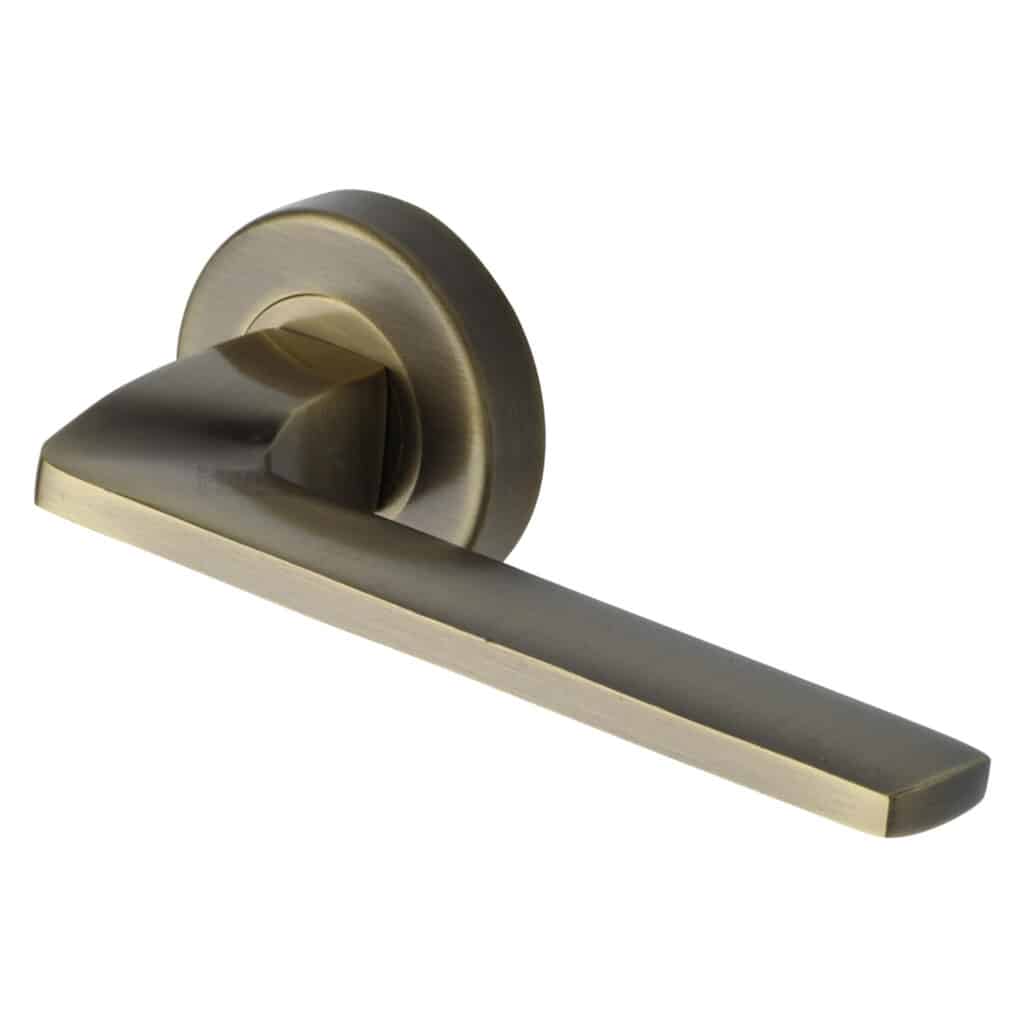 Heritage Brass Cabinet Pull Step Design with 16mm Rose 96mm CTC Polished Brass finish 1