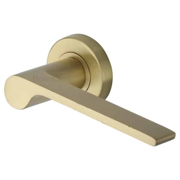 Heritage Brass Euro Profile Cylinder Escutcheon Satin Chrome finish 1