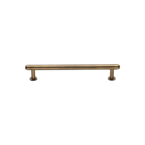 Heritage Brass Door Handle for Euro Profile Plate Gloucester Design Polished Brass Finish 1