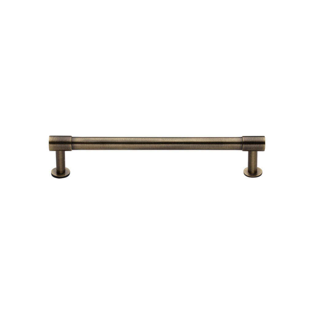 Heritage Brass Door Handle for Bathroom Charlbury Design Antique Brass Finish 1