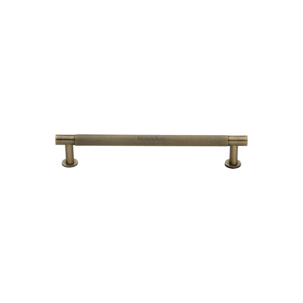 Heritage Brass Door Handle Lever Lock Bedford Design Matt Bronze Finish 1