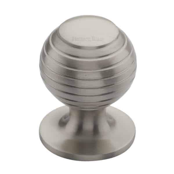 Heritage Brass Mortice Knob Westminster Design Polished Nickel Finish 1