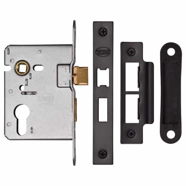 ZENA BNL Privacy Doorpack (x2 hinges) BULLET Latch 1