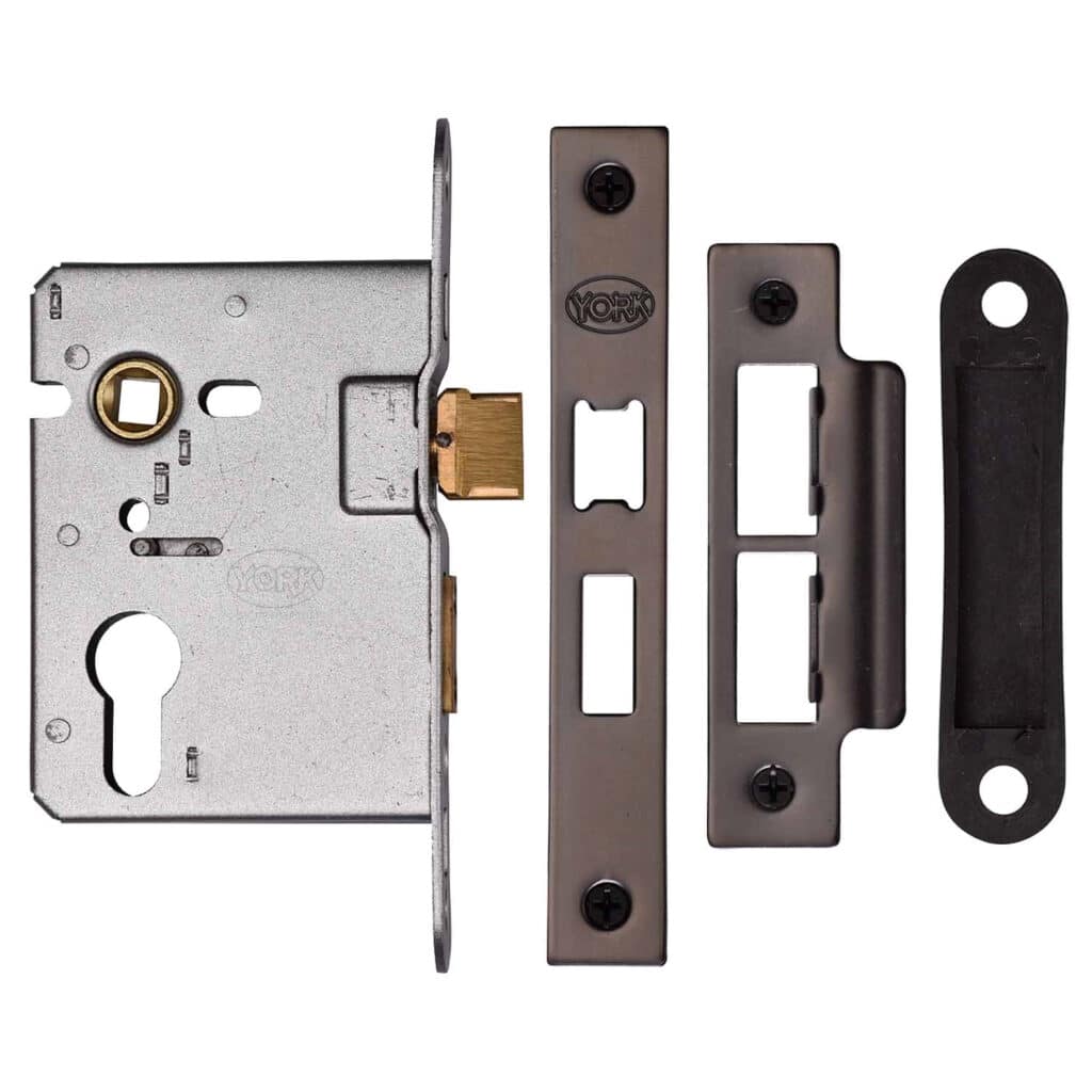 ZENA PCP Privacy Doorpack (x2 hinges) BULLET Latch 1