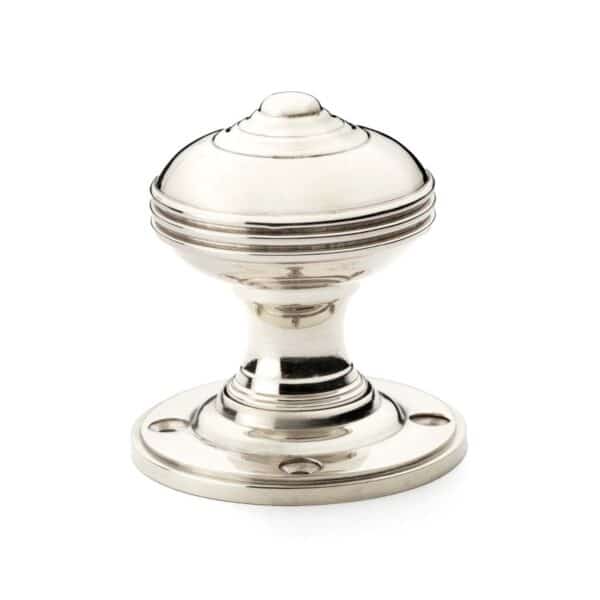 Alexander & Wilks - Hanover Plain Cupboard Knob - Antique Brass - Knob 30mm 1