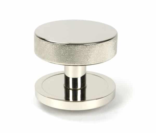 Polished Nickel Brompton Centre Door Knob (Plain) 1