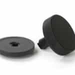 Aged Bronze Brompton Centre Door Knob (Plain) 3