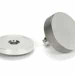 Polished Marine SS (316) Brompton Centre Door Knob (Plain) 3