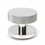 Polished Marine SS (316) Brompton Centre Door Knob (Plain) 1