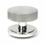 Polished Marine SS (316) Brompton Centre Door Knob (Art Deco) 1
