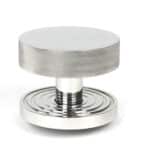 Polished Marine SS (316) Brompton Centre Door Knob (Beehive) 1