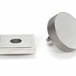 Polished Marine SS (316) Brompton Centre Door Knob (Square) 3