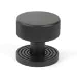 Aged Bronze Brompton Mortice/Rim Knob Set (Beehive) 2