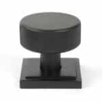 Aged Bronze Brompton Mortice/Rim Knob Set (Square) 2
