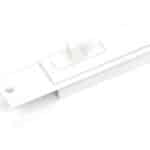 White Trimvent 90 Hi Lift Vent 300mm x 22mm 2